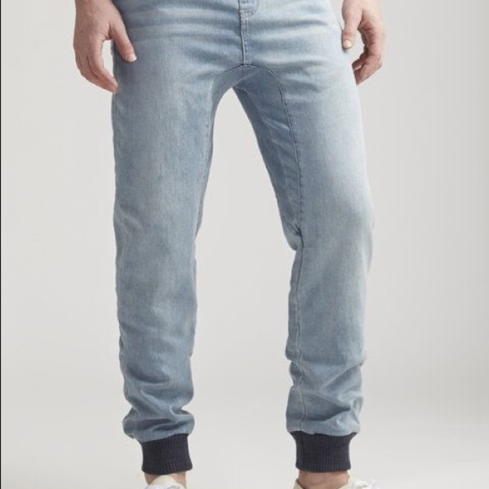 MG Black Label Hooligan Denim Knit Joggers